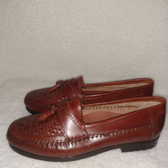 New Men\'s Brutini Leather Loafers, Sz 11